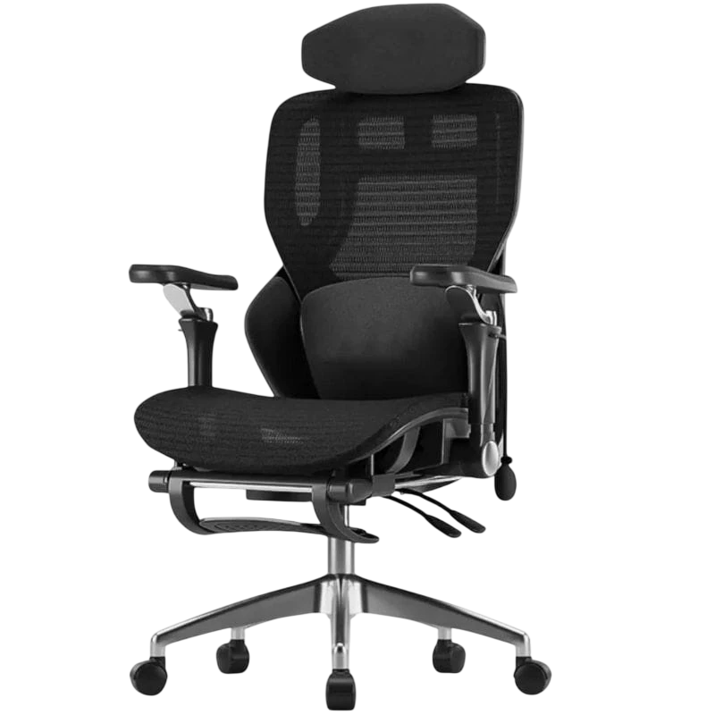 Cadeira de Escritório Ergonómica Amarante Preta