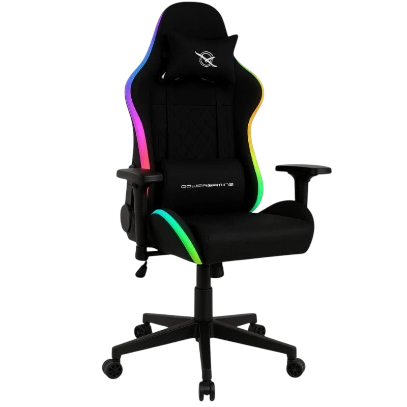 Cadeira Gaming PowerGaming Lilith RGB Preto