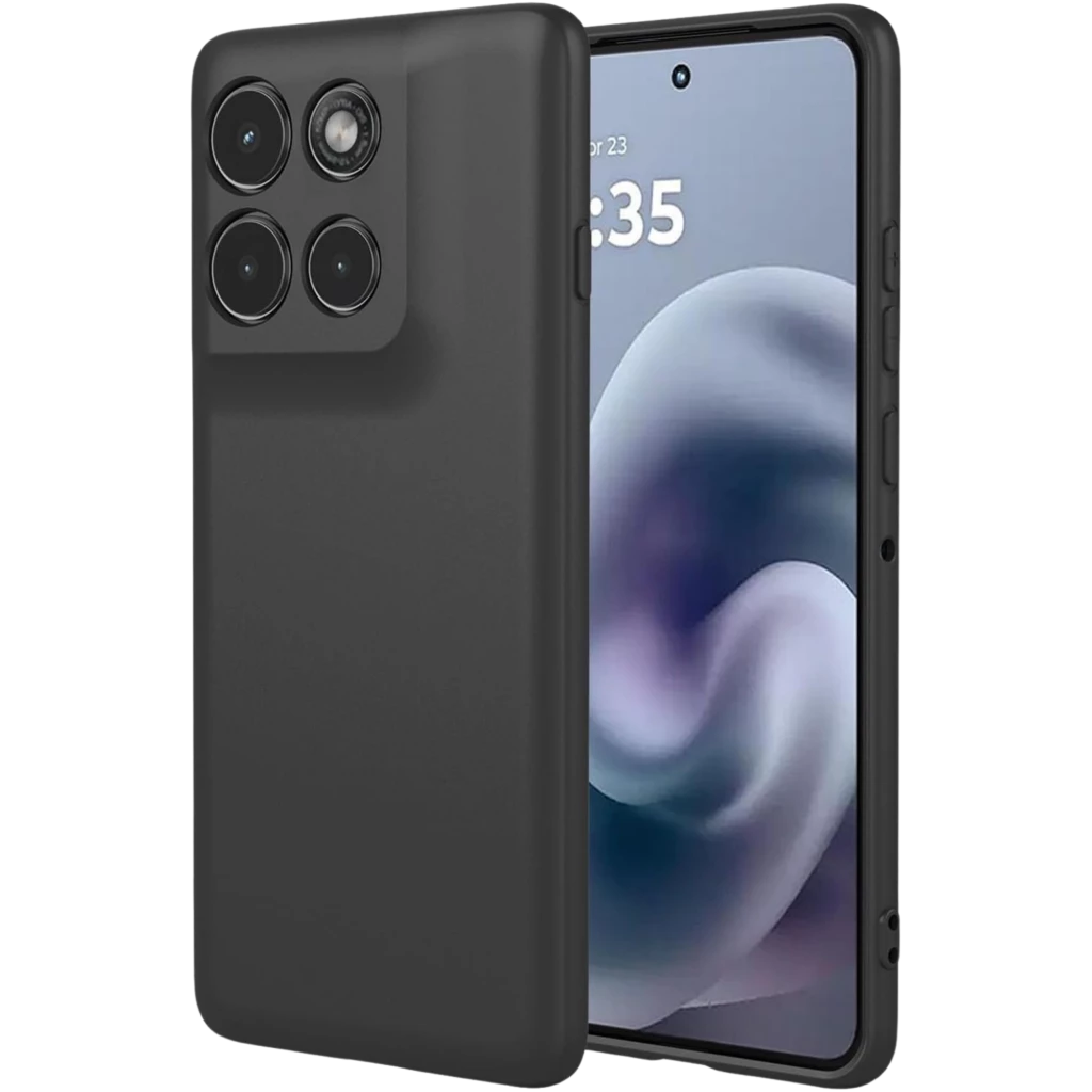 Capa Motorola G77/G67 Square Liquid Premium Preto