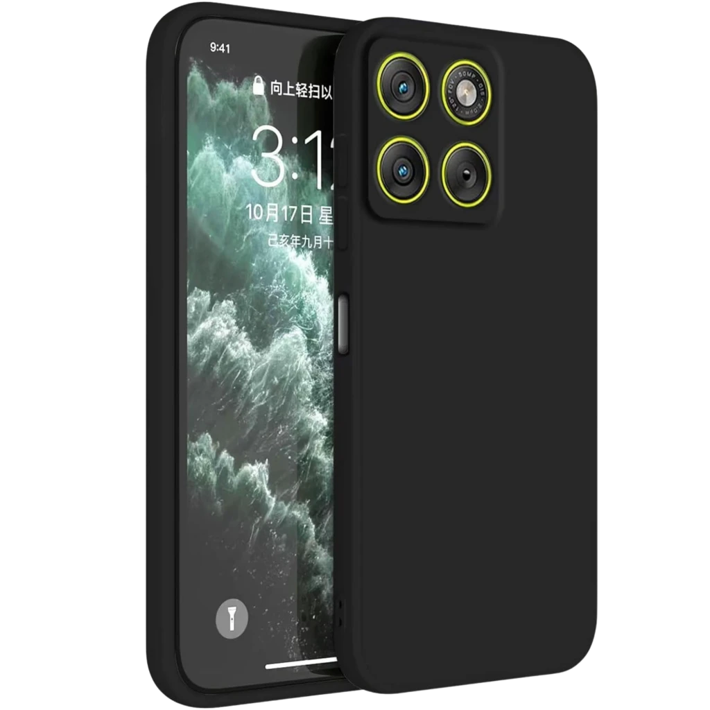 Capa Motorola Moto Edge 70 Fusion Square Liquid Premium Preto
