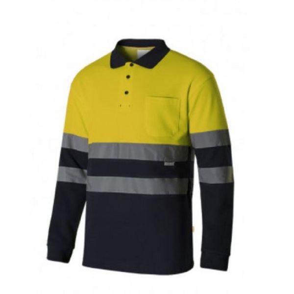 Velilla Polo Alta Visibilidad Bicolor 55% Algodon Varios Colores Talla S Xxl Talla S Alta Visibilid Amrillo Marino 642.320