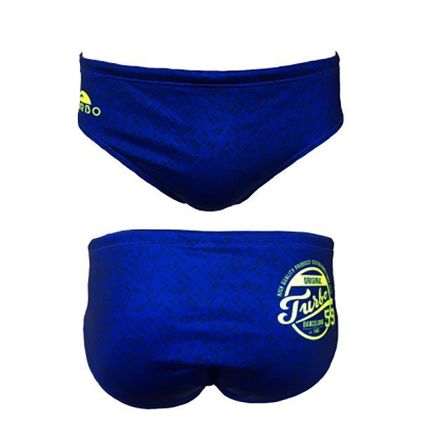 Turbo Plain Swimming Brief Azul S Homem