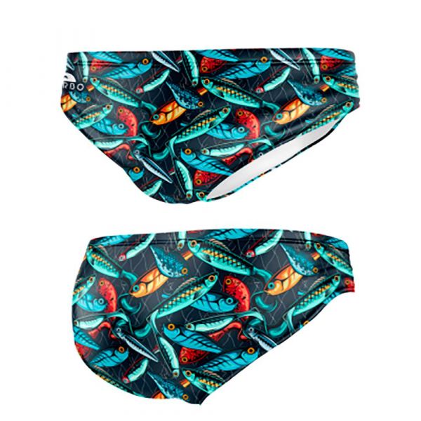 Turbo Sardine Swimming Brief Colorido 2XL Homem