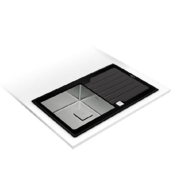 Lava louças Teka Diamond Rs15 1c 1e 86 Rev Black