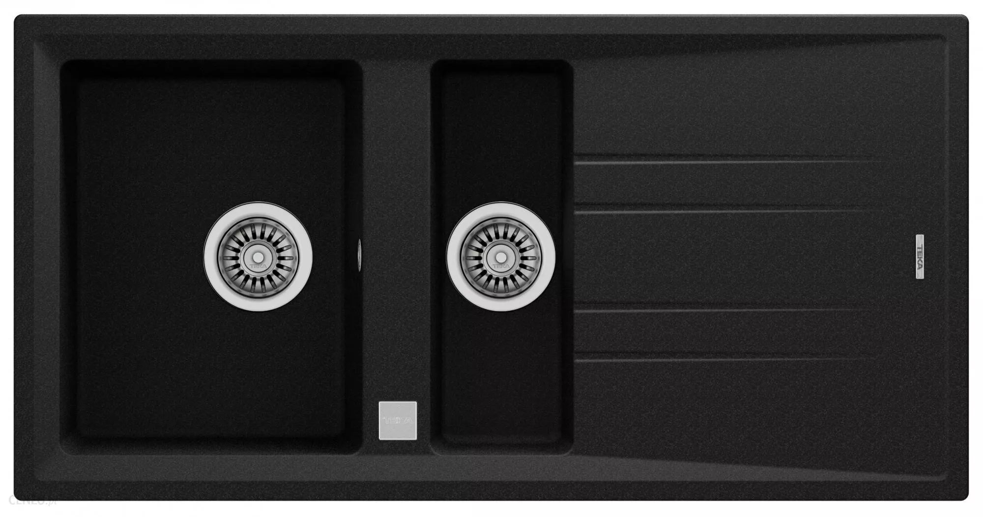 Lava Loiças Teka STONE 60 B-TG 11/2C 1E Black