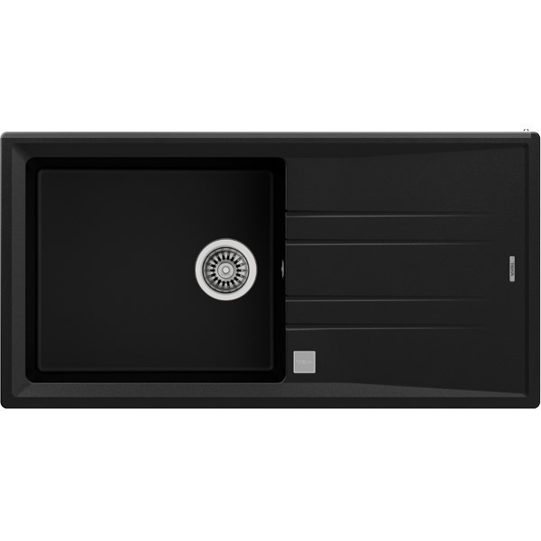 Lava Loiças Teka STONE 60 L-TG 1C 1E Black