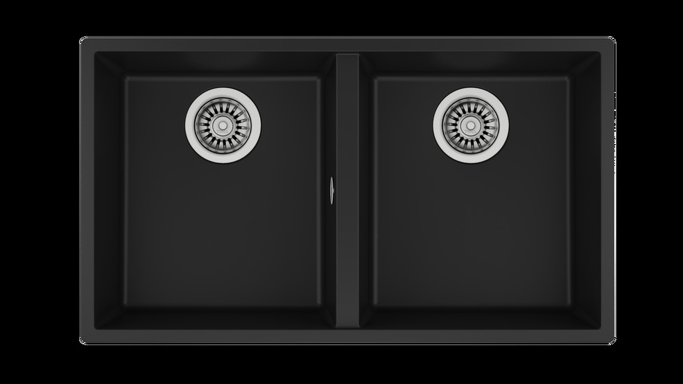Lava Loiças Teka SQUARE 2C 760 TG black