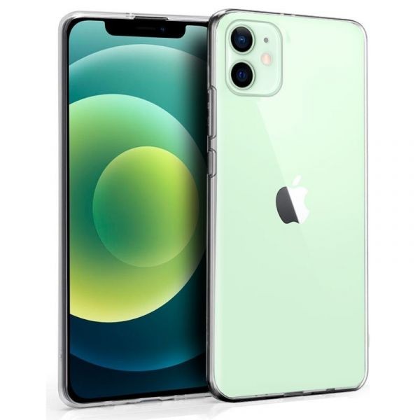 Capa Silicone Transparente iPhone 12/12 Pro