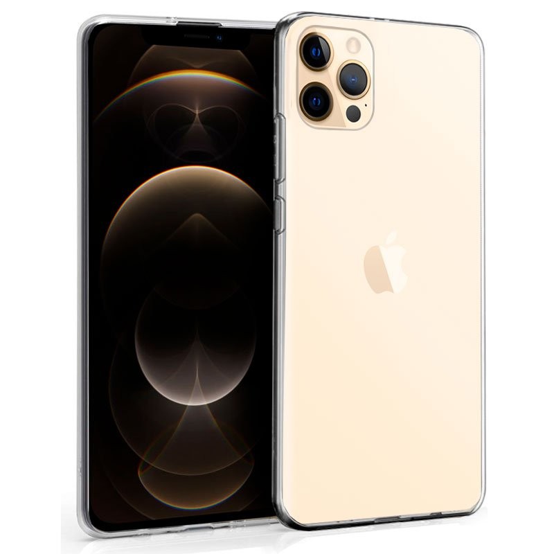Capa Silicone Transparente iPhone 12 Pro Max