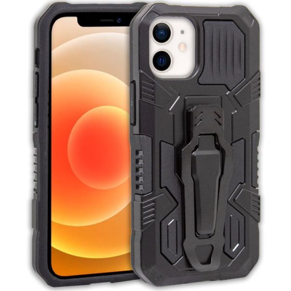 Cool Accesorios Capa Hard Clip para iPhone 12 Mini Black