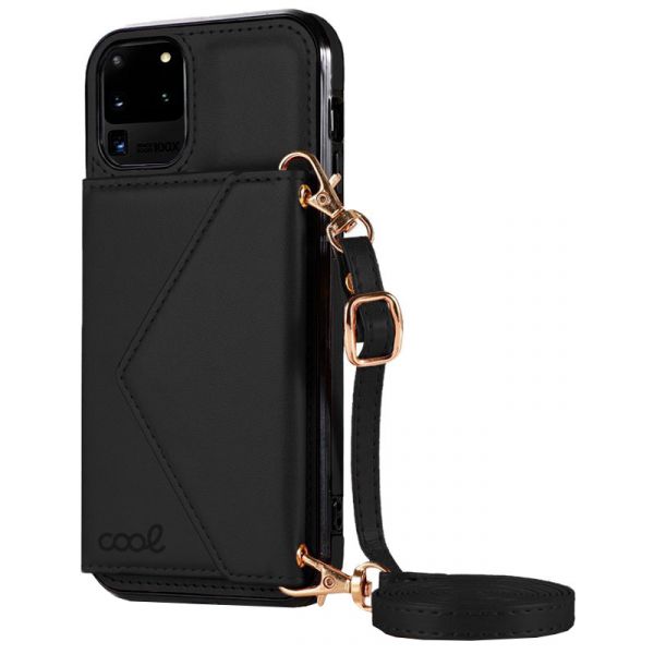 Capa Para Samsung G988 Galaxy S20 Ultra 5g Pingente Wallet Black