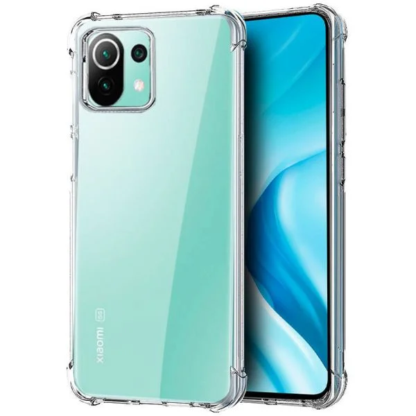 Capa Xiaomi Mi 11 Lite, Xiaomi Mi 11 Lite 5g Silicone Armor Transparente