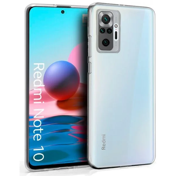 Capa Silicone Para Xiaomi Redmi Note 10 / Note 10s Transparente - OKPT16337