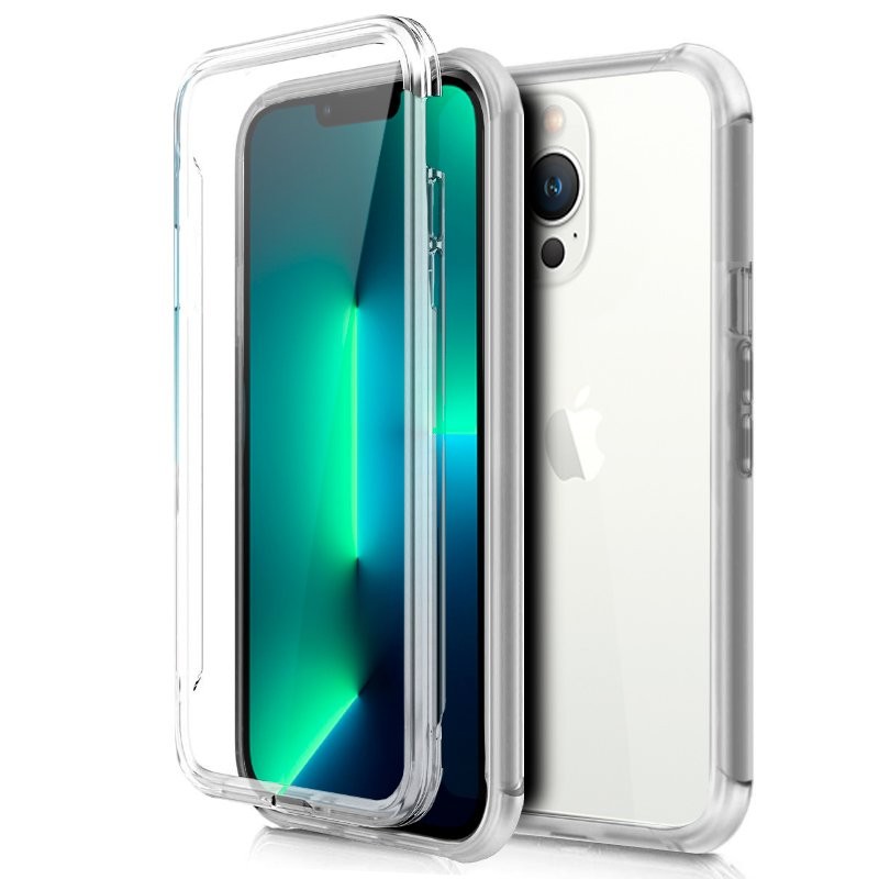 Capa Dupla 360 Iphone 13 Pro Transparente