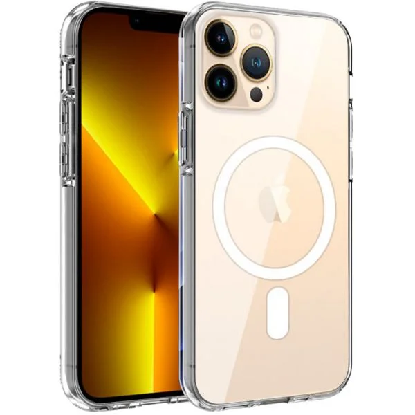 Cool Accesorios Capa Magnética para iPhone 13 Pro Max Clear