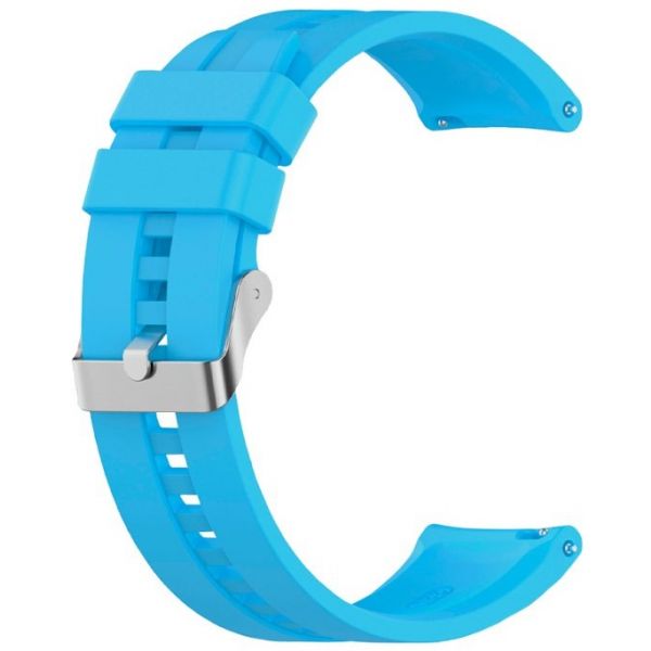 Bracelete Universal 22mm Amazfit Gtr / Stratos / Huawei / Samsung / Bristol / Sunset Goma Celeste - Amazfit - OKPT16655
