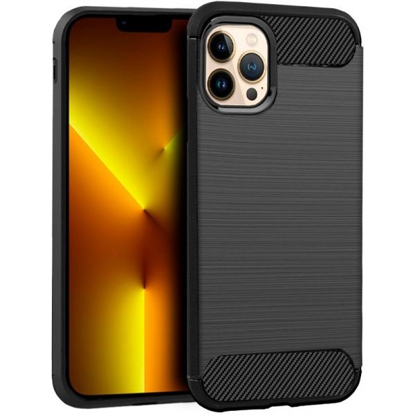 Cool Accesorios Capa para iPhone 13 Pro Max Carbon Black