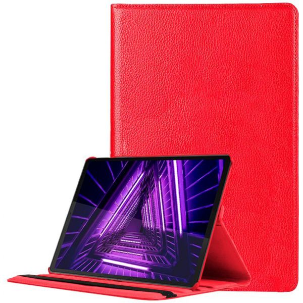 Cool Capa Liso para Lenovo Tab M10 Plus/M10 FHD Plus/Tab K10 10.3 Vermelho