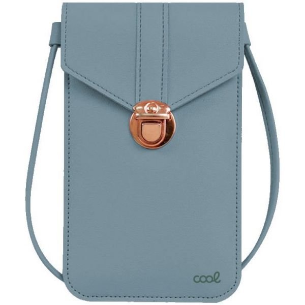 Cool Accesorios Capa universal bolsa básica de até 6,7 pol. azul claro