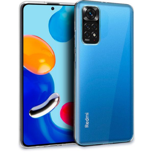 Cool Accesorios Capa Silicone para Xiaomi Redmi Note 11 / Note 11S Clear