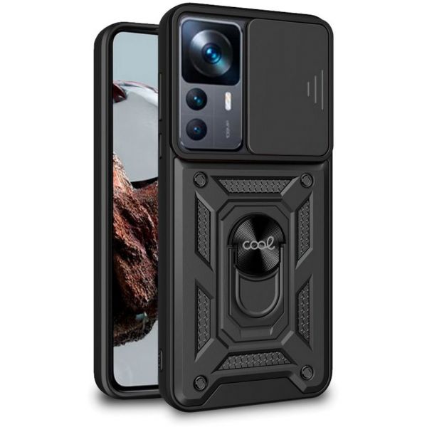 Cool Acessorios Capa c/ Anel Xiaomi 12T / 12T Pro (Preto) - CL000005597