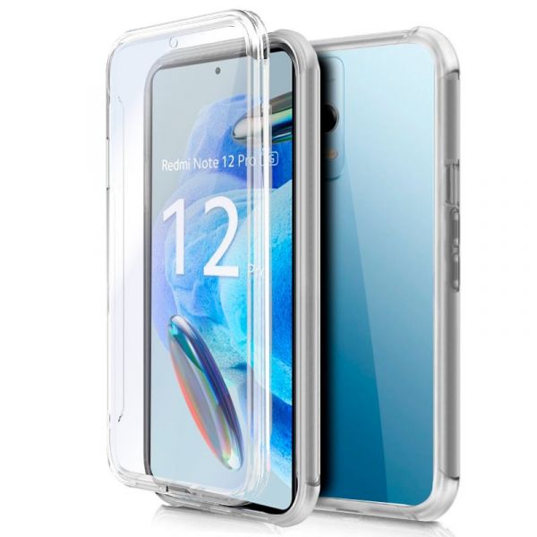 Cool Acessorios Capa Silicone 3D Frontal/Traseira Xiaomi Redmi Note 12 Pro 5G (Transparente) - CL000005928