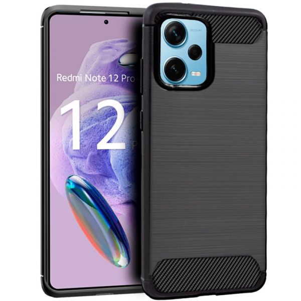 Cool Acessorios Capa para Xiaomi Redmi Note 12 Pro 5G Carbon Black