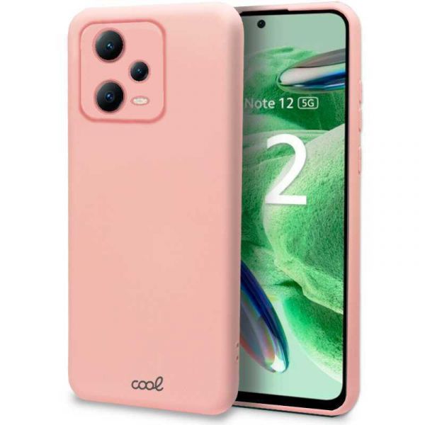 Cool Acessorios Capa para Xiaomi Redmi Note 12 5G/Poco X5 5G Rosa