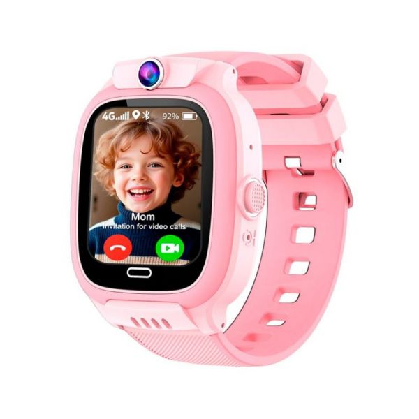 Cool Acessorios Kids 4G GPS Silicone Pink