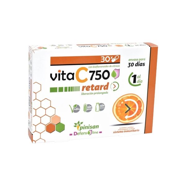Pinisan Retardo Vita C 750mg 30 Cápsulas de 750mg