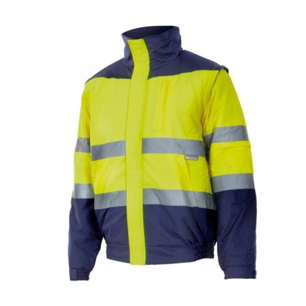 Velilla Cazadora Alta Visibilidad Bicolor Marino/amarillo Fluor Talla S Xxl Talla M Alta Visibilid Amrillo Marino 642.163