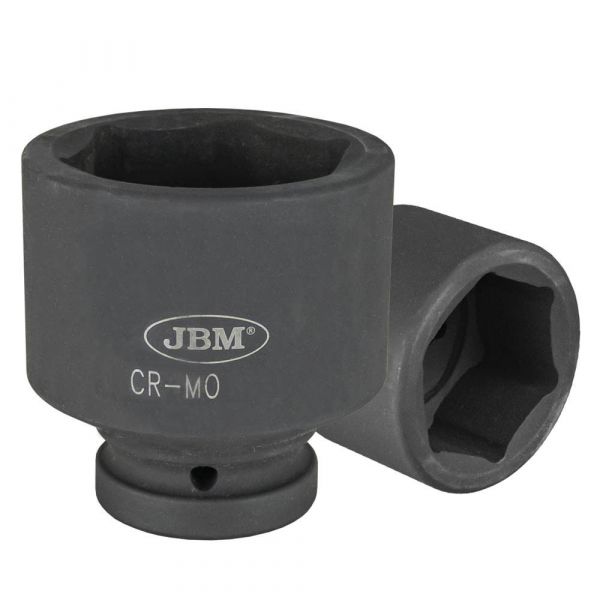 Jbm 1´´ 37 Mm Impact Socket Hexagonal Prateado
