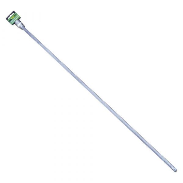 Jbm Ponta 1/2´´ 10 Mm 800 Mm Extra Long With 12 Edges Prateado
