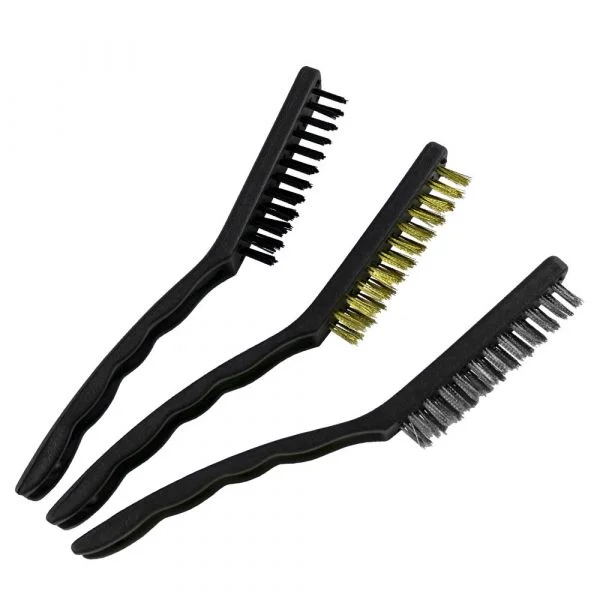 JBM Set de 3 Escovas Met?lica - JBM52515
