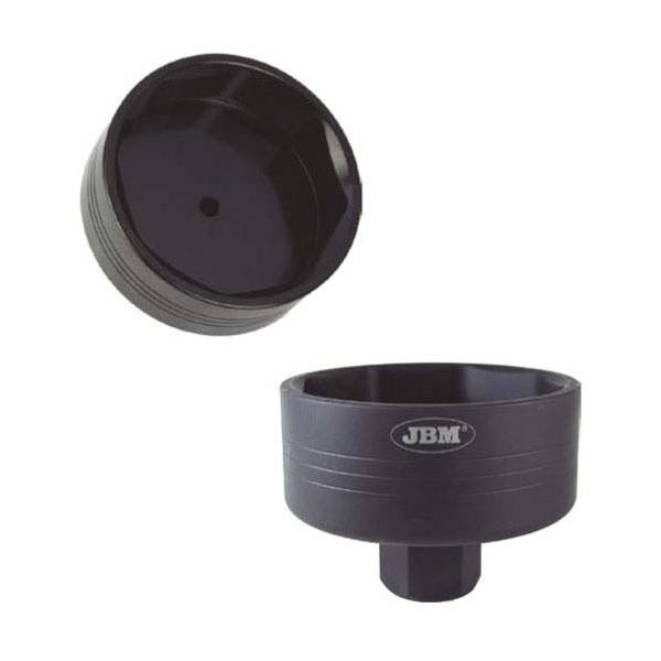 Jbm Bpw Dr.41mm 109 Mm Truck Wheel Nut Socket Prateado