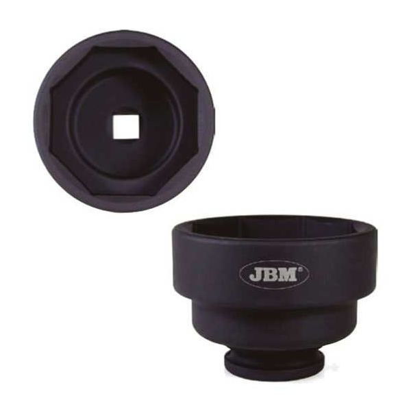 Jbm Scania 3/4´´ 95 Mm Wheel Nut Socket 8 Edges Preto