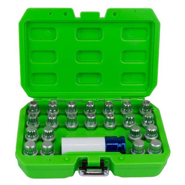 Jbm Conjunto de Pontas Vw Security Screw Extractor Set Verde