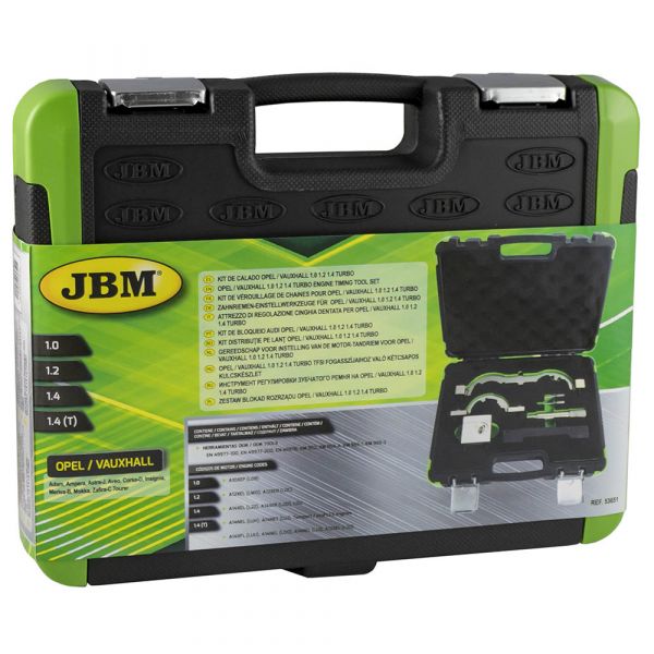 JBM Kit de Bloqueio Audi / Opel / Vauxhall / 1.0 / 1.2 / 1.4 Turbo 53651