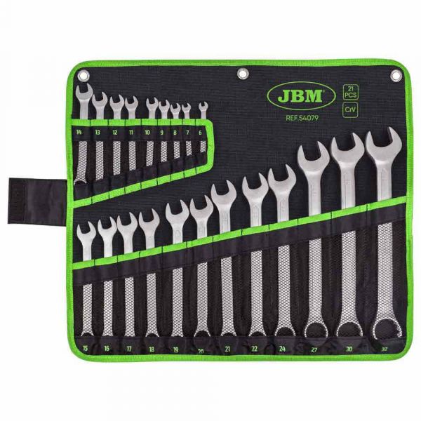 Jbm Set Of 21 Combination Keys Prateado