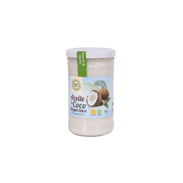 Sol Natural Óleo de Coco Extra Virgem Bio 1L