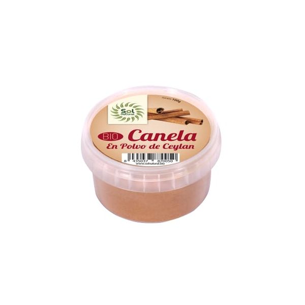 Sol Natural Canela em Pó de Ceylan Bio 100g