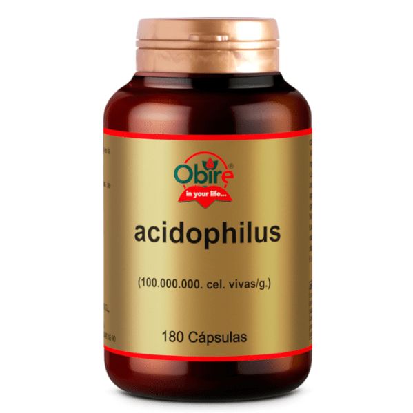 Obire Acidophilus 400 mg 180 Cápsulas