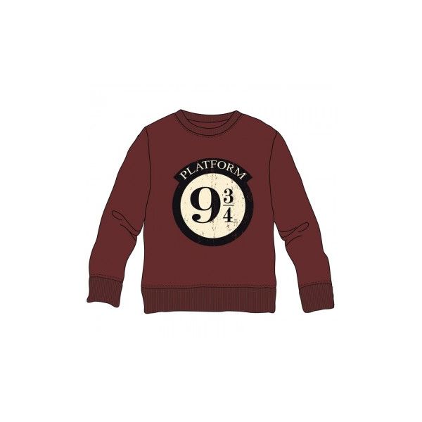Warner Bros. Moletom Infantil Plataforma 9 3/4 Preto