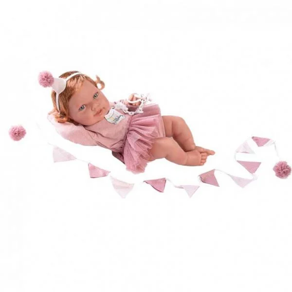Antonio Juan Happy Birthday Pipe Doll Rosa