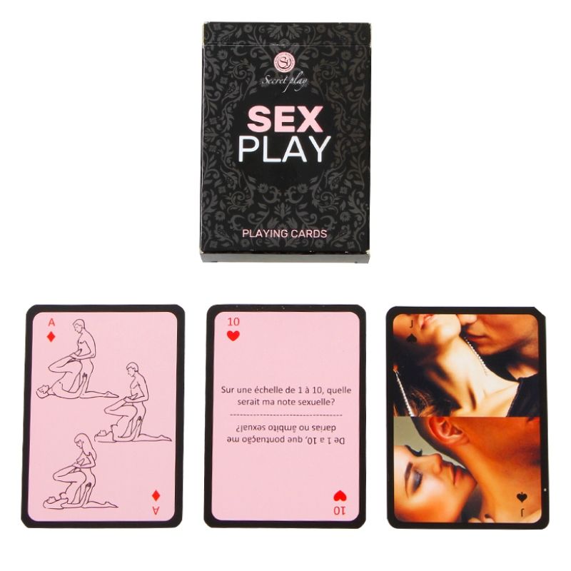 Secret Play Baralho de Cartas Sex Play Português e Francês