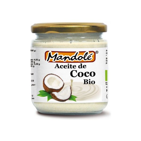 Mandole Óleo de Coco Bio 250g