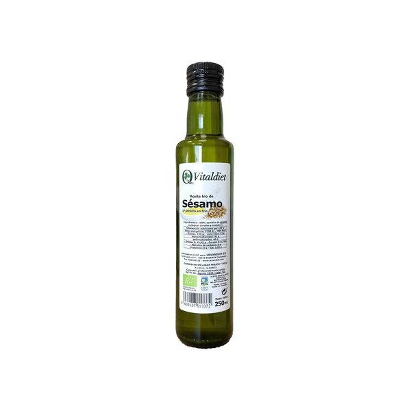 Vitaldiet Óleo de Gergelim Orgânico 250 ml