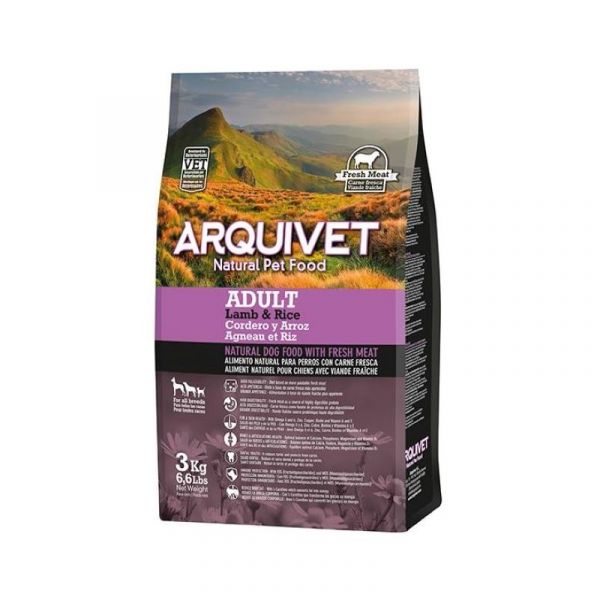 Arquivet Adult Lamb & Rice 3Kg