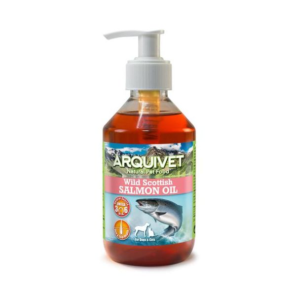 Arquivet Óleo De Salmão Escocês Selvagem Para Cães E Gatos 500 ml