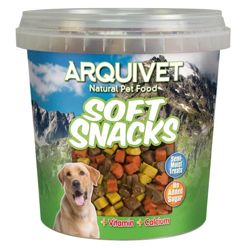 Arquivet Soft Snacks Mix Corações E Ossos Mistura De Sabores 100 g